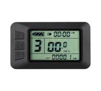 E-Bike Display pour KT-LCD7, USB Electrique LCD Instrument Panneau Compteur Cyclisme pour Connecteur Étanche