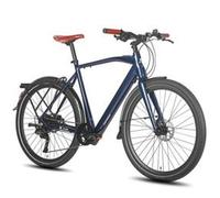 E-Bike F700M 36V10Ah batterie 25 km/h écran intelligent SHIMANO 9-vitesse vélo électrique de ville bleu