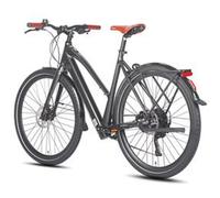 E-Bike F700W 36V10Ah batterie 25 km/h SHIMANO 9 vitesses City E-Bike noir