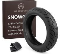 E-Bike Fat Tire 20x4.0 pouces Set de pneus neige avec chambre à air FR.