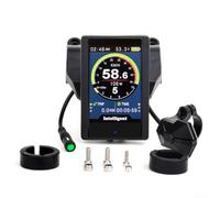 E-Bike Unité de contrôle d'affichage LCD avec suivi du kilométrage suivi de la vitesse, écran IPS 3,2" pour kit moteur de vélo électrique