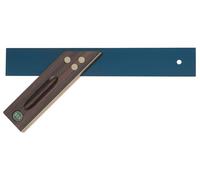 ECE Équerre à onglet de précision L. manche 300 mm avec chanfrein bois de palissandr Quantité:1