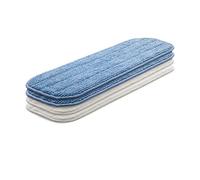 E-Cloth Lot de 4 serpillères en Microfibre, Polyester, Balai Humide et tête de plumeau, Ancienne Version