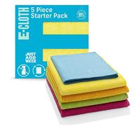 e-cloth Set de Base du Nettoyage, Microfibre, Couleurs Assorties, Set de 5 pièces