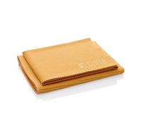 e-cloth Set de Nettoyage pour fenêtres, Microfibre, Orange, Set de 2 pièces