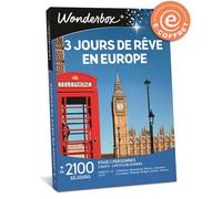 E-coffret Wonderbox 3 Jours de Rêve en Europe