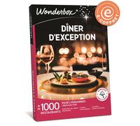 E-coffret Wonderbox Dîner d'Exception