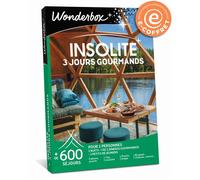 E-coffret Wonderbox Insolite 3 jours gourmands