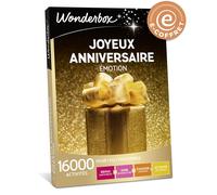 E-coffret Wonderbox Joyeux anniversaire émotion