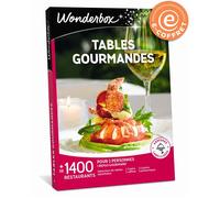 E-coffret Wonderbox Tables gourmandes