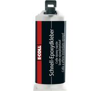E-COLL Colle époxy bicomposante rapide 50g cartouche à double compartiment
