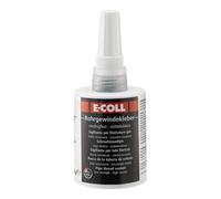 E-COLL E-COLL Colle pour filetage de tuyaux 50g basse résistance haute viscosité Quantité:1