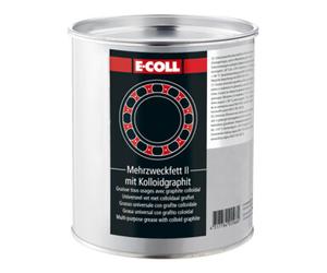 E-COLL E-COLL Graisse multi-usages II, graphitée, 1 kg, boîte sans plomb Quantité:1