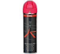 E-COLL PRO Spray de marquage blanc brillant, bombe aérosol de 500 ml, Version:bombe aérosol de 500 ml, Couleur:rose, Contenu:500 ml, Type de conditionnement:bombe aérosol