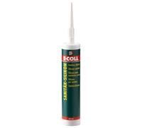 E-COLL Silicone sanitaire 310ml blanc