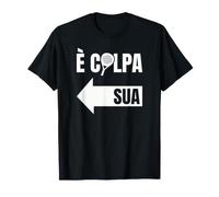 È Colpa SUA Padel Drôle Humour Faute du Partenaire T-Shirt