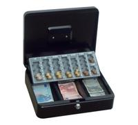 E/D/E Caisse à monnaie noire Euroein., 300×240×90 P Quantité:1