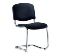 E/D/E ISO swing Chaise visiteur chromée/anthracite Quantité:4