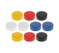 E/D/E Magnet D34mm, lot de 10, force d'adhérence 2000g, bleu foncé Quantité:1