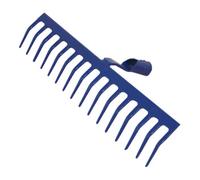 E/D/E Râteau de voirie 16 dents sans manche, modèle léger Quantité:1