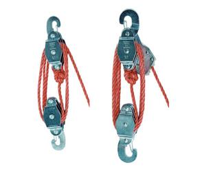 E/D/E Schoerken Poulie de levage 220kg sans frein de corde Quantité:1