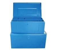 E/D/E Stahlblechkoffer bleu 830 × 440 × 340 mm (H × I × P) Quantité:1