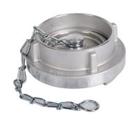 E/D/E Storz Raccord aveugle Al avec chaîne, 75-B, NBR blanc Quantité:1