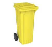 E/D/E WAVE Grande poubelle 80 l plastique jaune Quantité:1
