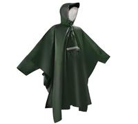 E EASTSTORM Poncho Pluie Imperméable, Unisexe Poncho Pluie Réutilisable, 3-en-1 Multi-Fonctionnel Adulte l'Extérieur Poncho, Taille Unique pour Camping Randonnée Vélo Pêche Voyage