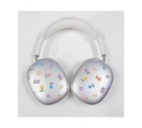 (E) étui transparent à motif mignon pour AirPods Max, en silicone TPU souple, antichoc, protection intégrale