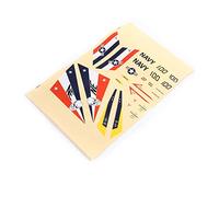 E-flite Decal Set F-14 Tomcat 40mm Twin EFL01467 Parts