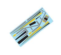 E-flite Decal Sheet Habu XS 80mm EDF EFL-2147 Parts