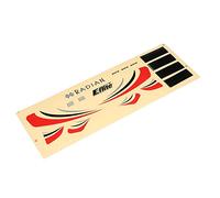 E-flite Decal Sheet UMX Radian Red EFLU2904 Parts