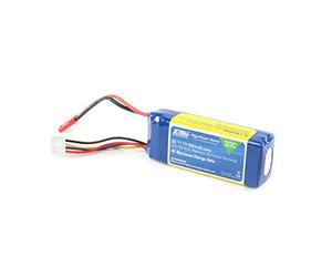 E-flite EFLB8003SJ Lithium Polymère 800mAh 11.1V Batterie Rechargeable - Batteries Rechargeables (800 mAh, Lithium Polymère (LiPo), 11,1 V, Bleu, Blanc, Jaune, 1 pièce(s))