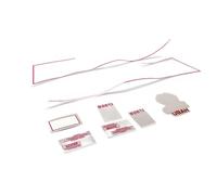 E-flite Feuille de décalcomanie SR-71 Blackbird Twin 40 mm EDF EFL02064