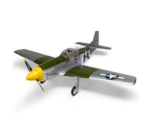 E-flite P-51D Mustang 1.0M BNF Basic with AS3X and Safe Select EFL02650 Airplane