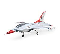 E-flite RC Avion F-16 Thunderbirds 70 mm EDF Jet BNF Basic Émetteur Batterie et Chargeur Non Inclus EFL178500