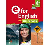 Mélanie Herment (coord.) – E for English 4e – Anglais – Éd. 2017 – Cahier d'exercices