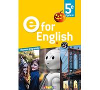 Laura Cursat – E for English 5e – Anglais A2 – Livre de l'élève – Éd.2017