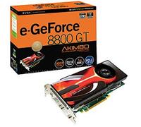 E-geforce 8800GT Akimbo Pcie GDDR3 2PORT Dvi-i HDtv Rohs 1 Go