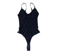 e-girl Body Gainant Femme Bodysuit Gaine Amincissant Ventre Plat Sculptant Minceur Invisible Shapewear,Bleu foncé,XL,SY89111