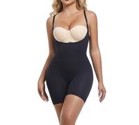 e-girl Body Sculptant Femme Gaine Amincissante Ventre Plat Combishort Gainante Minceur Invisible Shapewear Bodysuit,Noir,M,SY87033