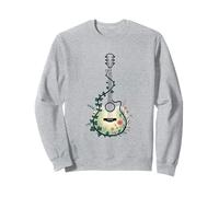 E-Guitar En Harmonie Avec La Nature Sweatshirt