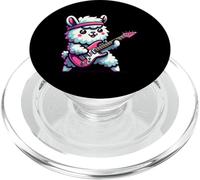 E-Guitare Lama avec Bandeau Rétro PopSockets PopGrip pour MagSafe