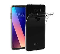 E-Hamii Coque Compatible avec LG V30 Transparent, Housse de Protection Flexible Supérieure,[Absorption des Chocs][Anti-Rayures] Coque en Silicone TPU,pour LG V30