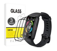 E Hamii Protecteur d'écran Compatible avec Honor Band 6,[3 Pièces][3D Incurvé Full Cover][Résistant Aux Rayures,Haute Définition] Protecteur pour Honor Band 6