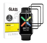 E Hamii Protecteur d'écran Compatible avec Oppo Watch Free,[3 Pièces][3D Incurvé Full Cover][Résistant Aux Rayures,Haute Définition] Protecteur pour Oppo Watch Free