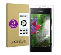 E-Hamii Protecteur D'écran Compatible avec Sony XZ1 Compact,[Résistant Aux Rayures,Haute Définition,sans Bulle], [3 Pack] Protecteur en Verre Trempé pour Sony XZ1 Compact