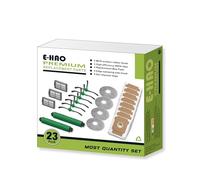 E-HAO 405 et 505 pièces de rechange pour aspirateurs iRobot Roomba Plus 405 et Plus 505 Combo. Kit d'accessoires 8 sacs, 2 rouleaux, 4 lingettes de nettoyage, 3 filtres, 6 brosses latérales.
