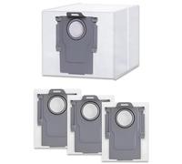 E-HAO Lot de 4 sacs à poussière jetables de remplacement pour Roborock S8 Pro Ultra, S8+, S7 Max/MaxV Ultra, Q8/Q7/Q5 Max+, Q5 Pro+, Q7+, Q5+